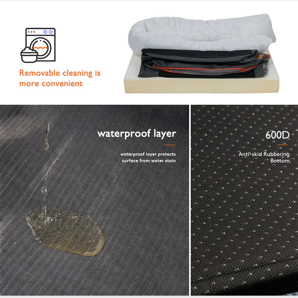 Orthopedic Memory Foam Pet Sofa