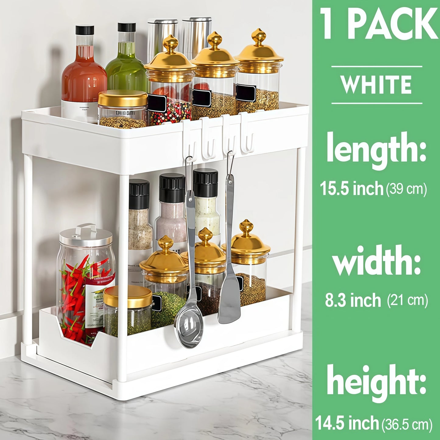 2 Tier Sink Storage Rack