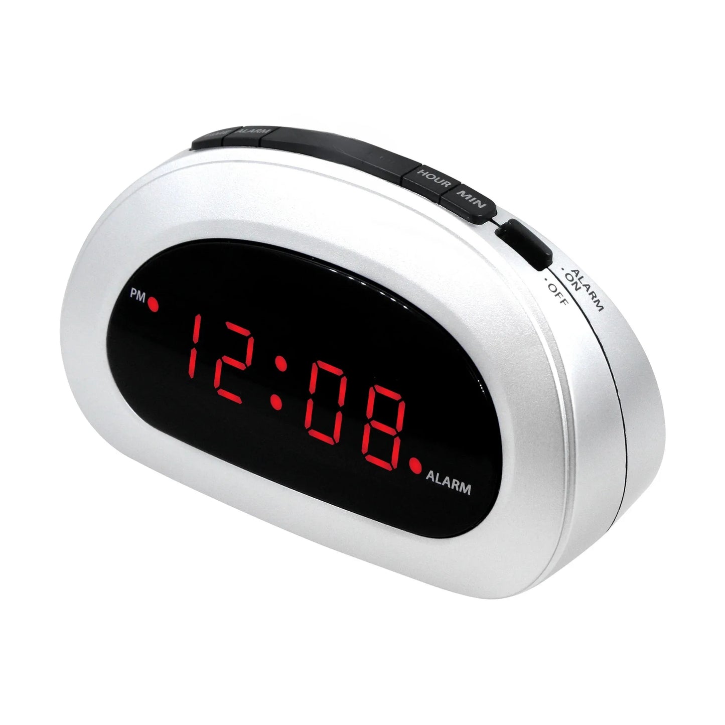 SHARP White Digital Alarm Clock