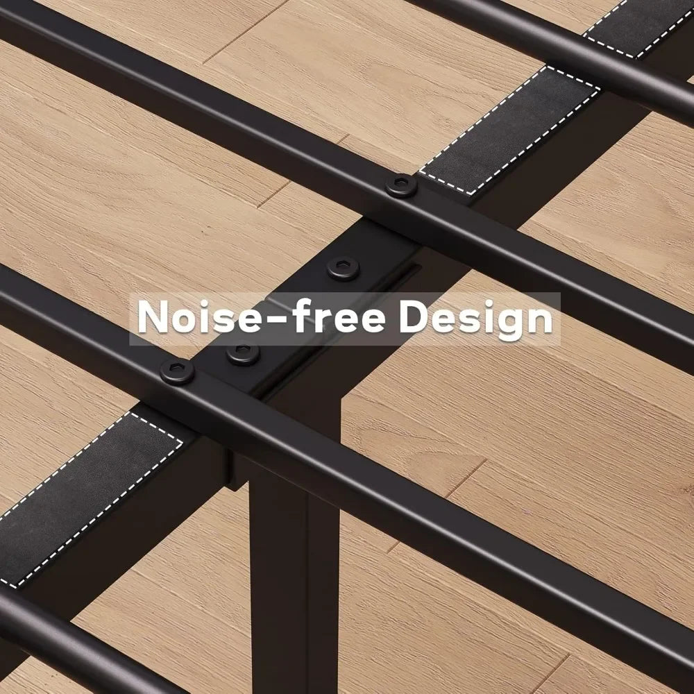 Metal Full Bed Platform Frame