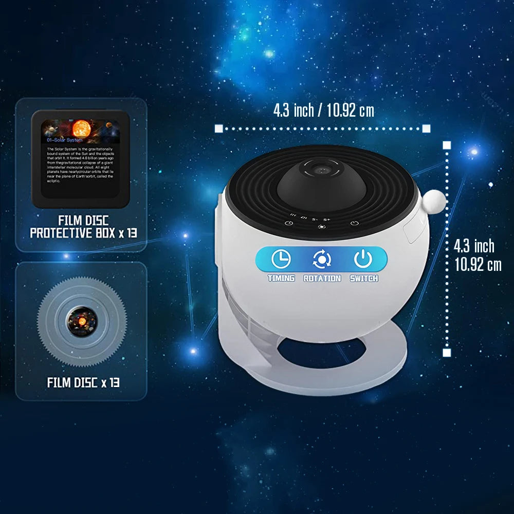 Planetarium Galaxy Star Projector for Bedroom,