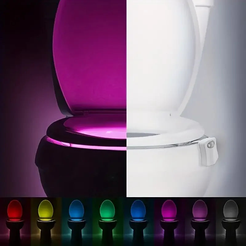 Toilet Bowl Night Light with Motion