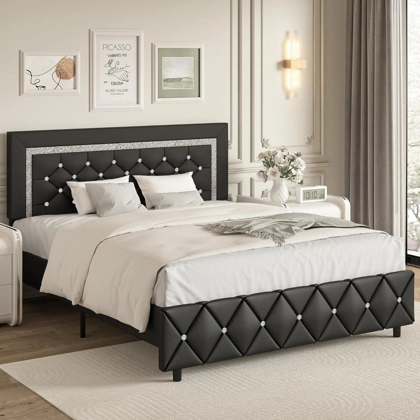 Full Size Bed Frame With Headboard
