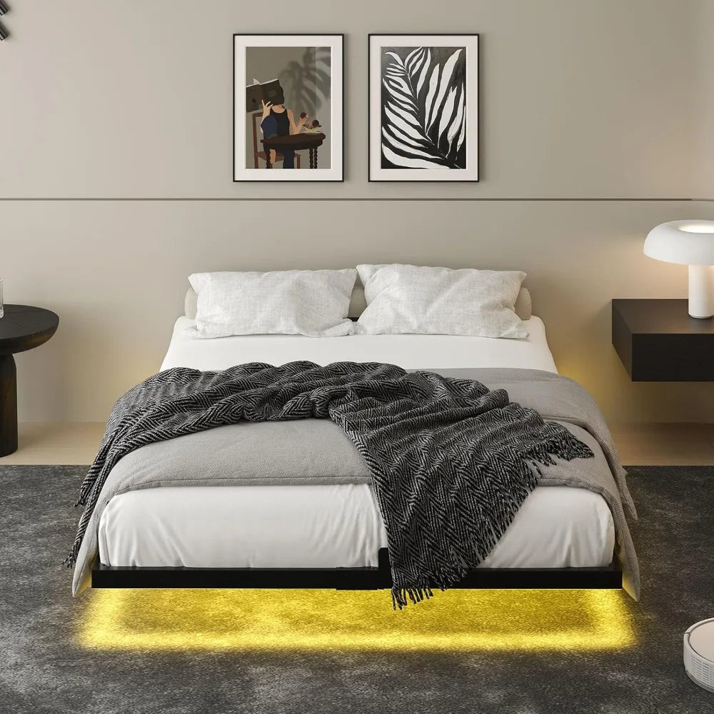 King Size Metal Platform Bed