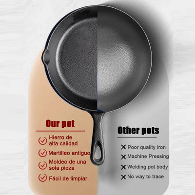 "3-piece cast iron cookware set