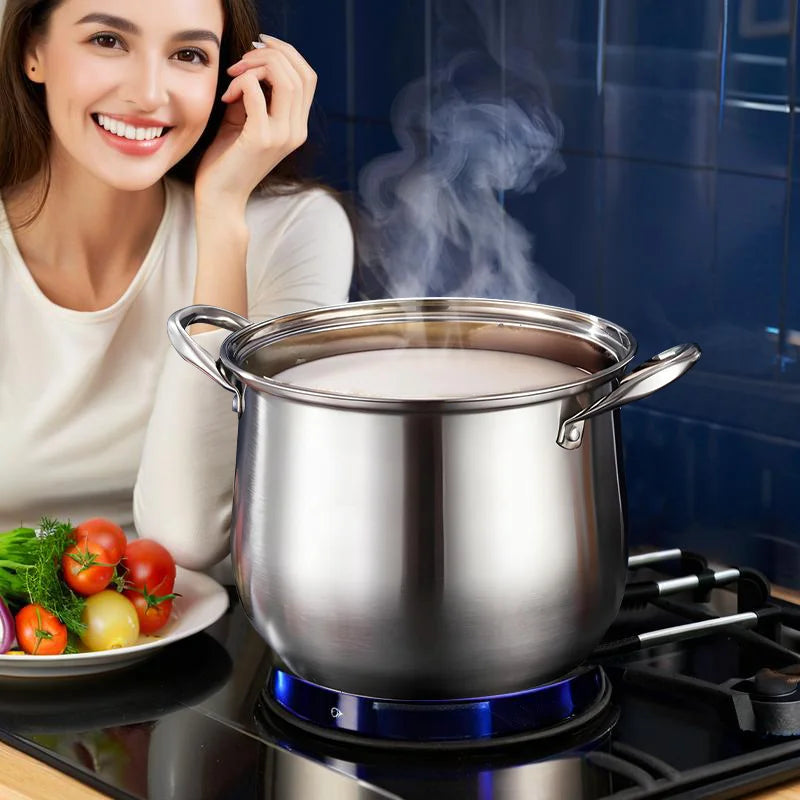 Stainless Steel Large Capacity Soup Pot