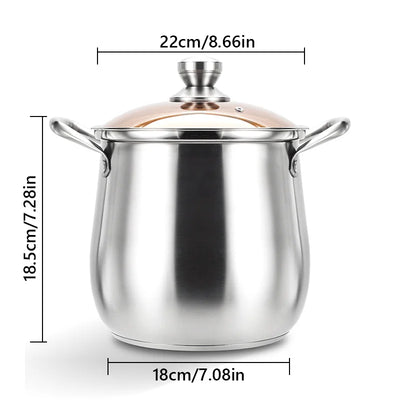 Stainless Steel Large Capacity Soup Pot