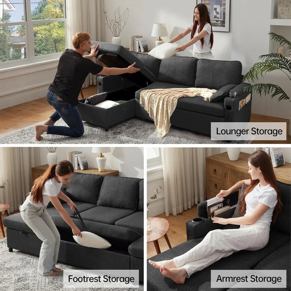 A Living Room Sofa Bed