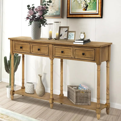 Solid Wood Console / Living Room Table