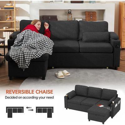 A Living Room Sofa Bed