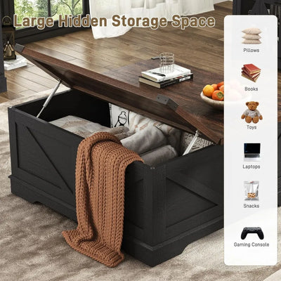 40” Lift Top Coffee Table