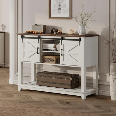 Farmhouse Entryway Console And Table
