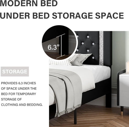 Full Size Bed Frame With Headboard