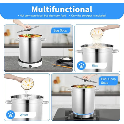30 Quart Stainless Steel Stockpot