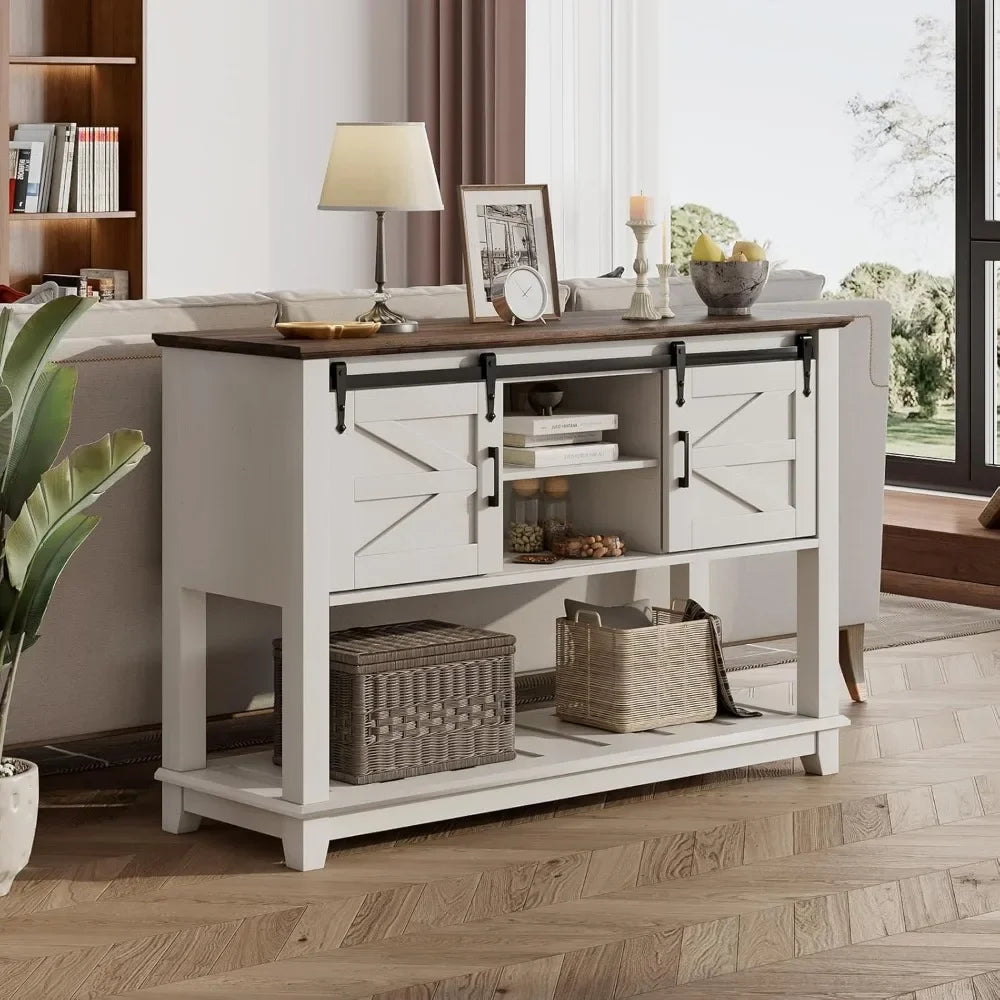 Farmhouse Entryway Console And Table