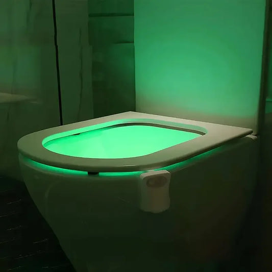 Toilet Bowl Night Light with Motion