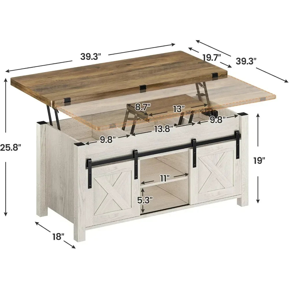 4 in 1 Lift Top Coffee Table