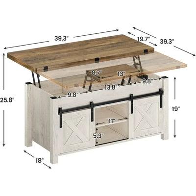 4 in 1 Lift Top Coffee Table