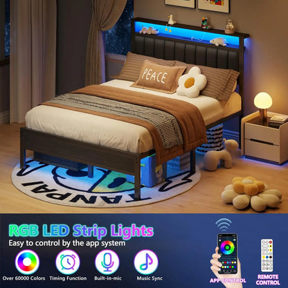 Queen Size Platform Bed Frame