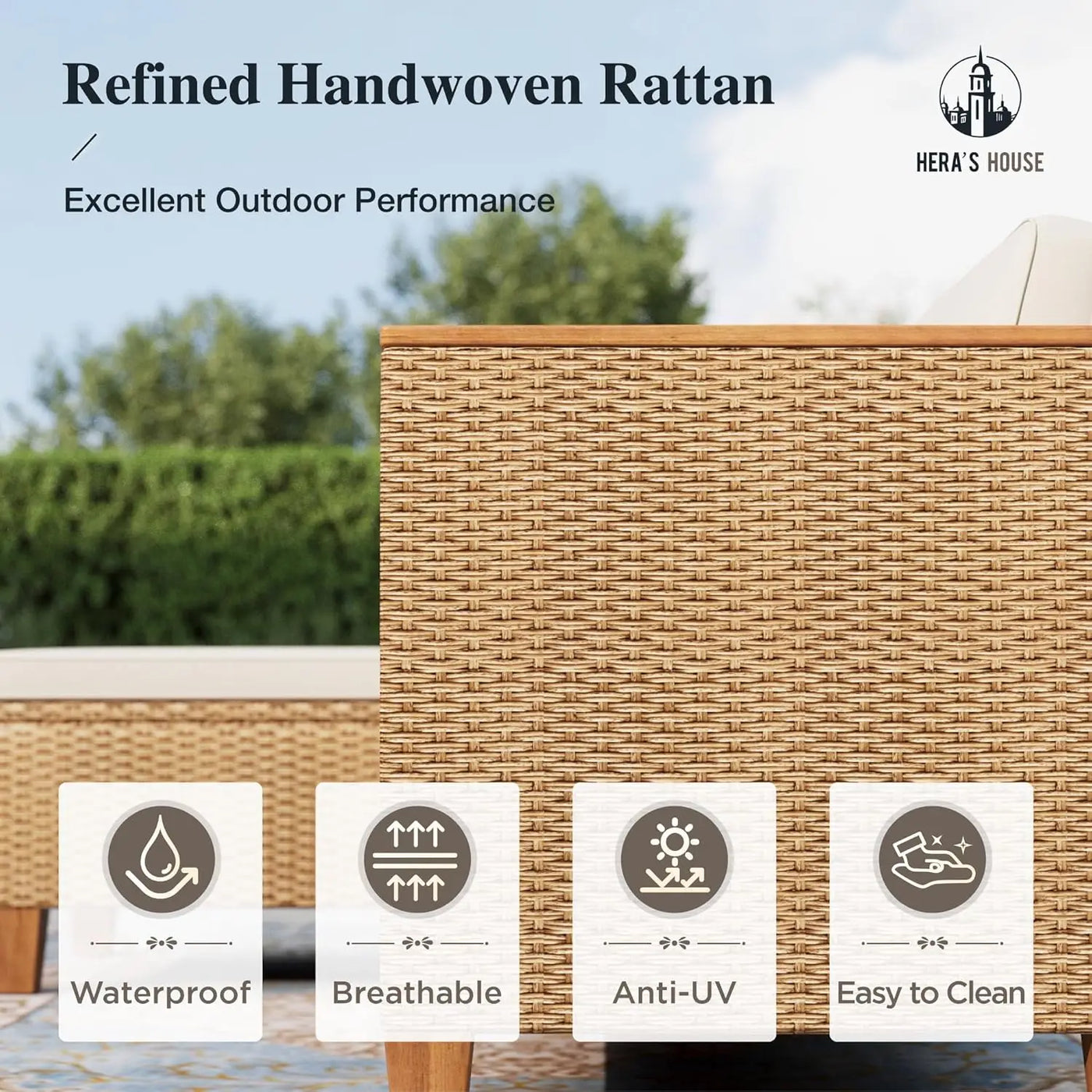 3 Piece Patio Furniture Set