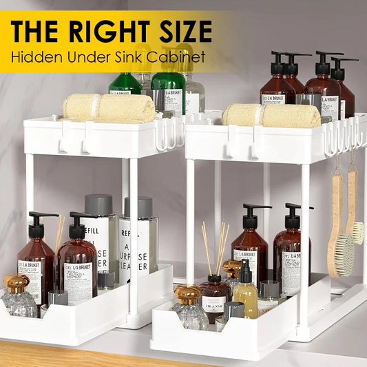 2 Tier Sink Storage Rack