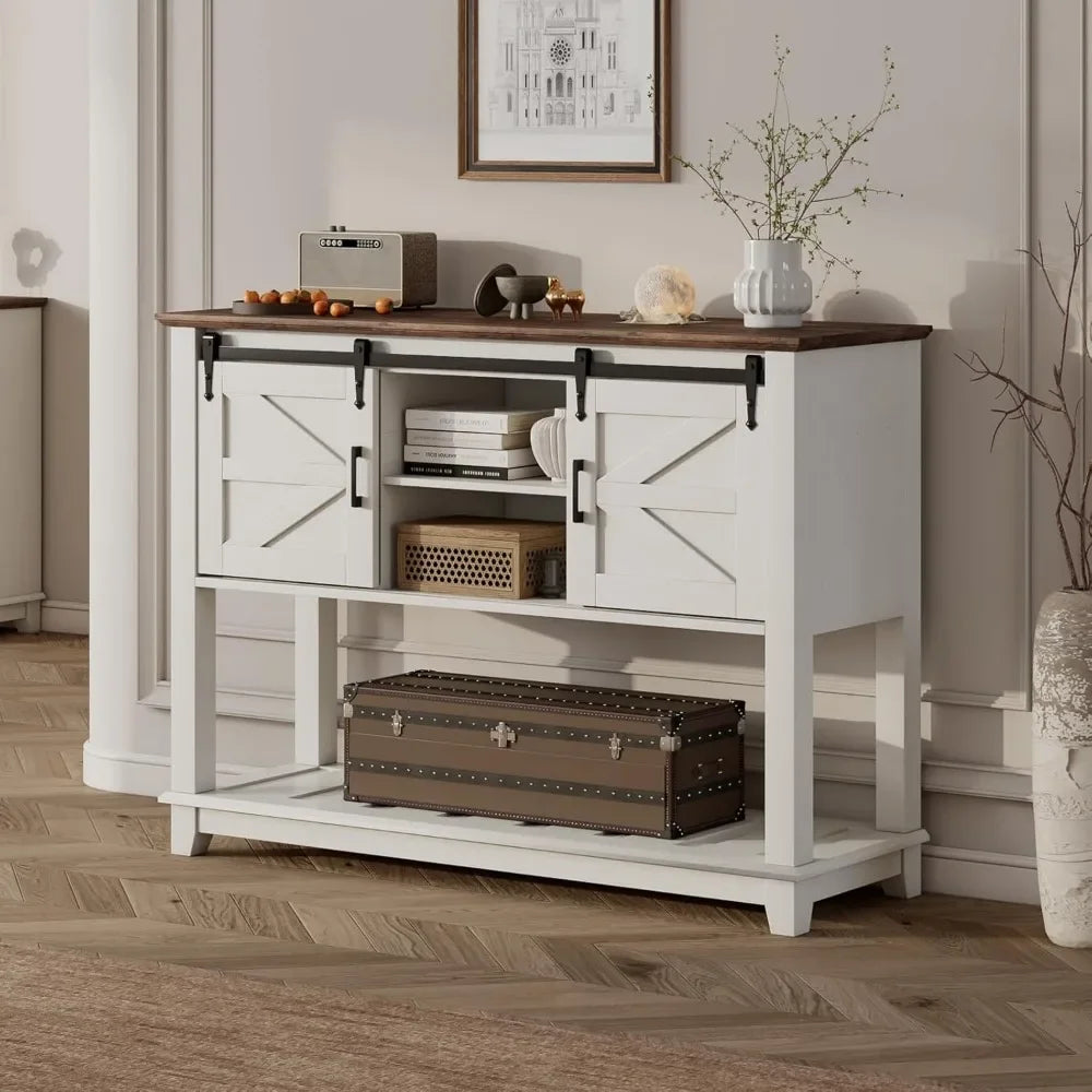 Farmhouse Entryway Console And Table