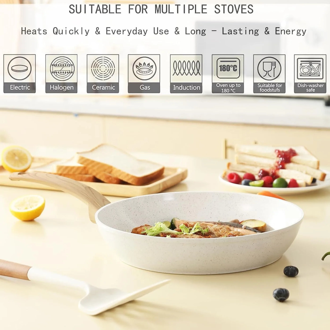 Ceramic Non Stick Pan Set