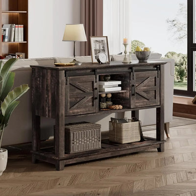 Farmhouse Entryway Console And Table