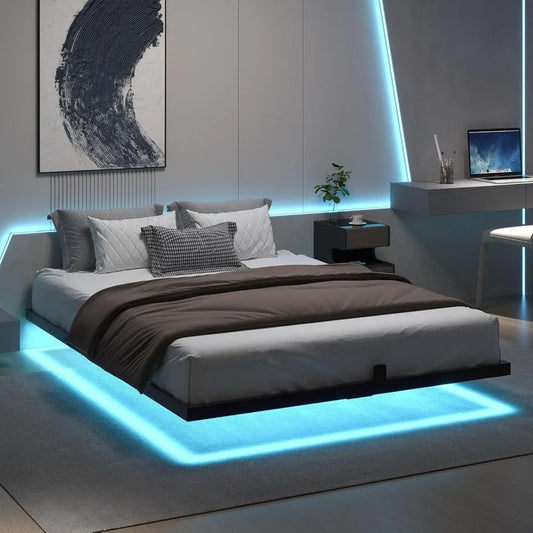 King Size Metal Platform Bed