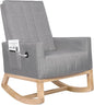 Leather Upholstered Nursery Rocking Chair