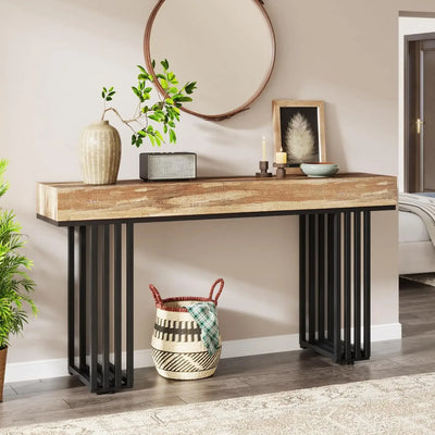 55-Inch Console Table for Entryway