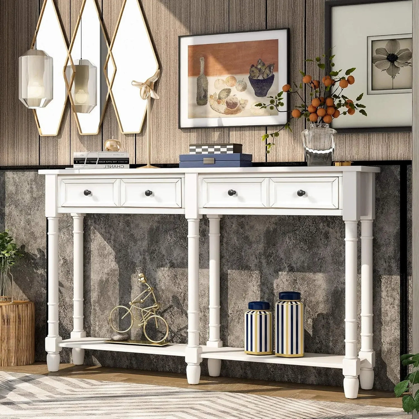 Solid Wood Console / Living Room Table