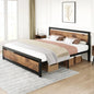 Metal Full Bed Platform Frame