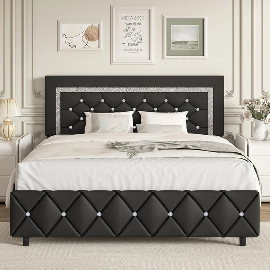 Full Size Bed Frame With Headboard