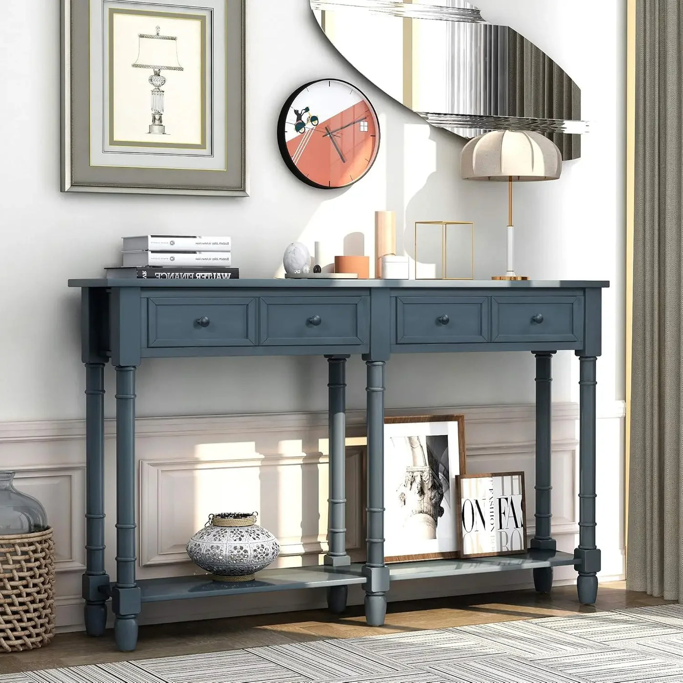Solid Wood Console / Living Room Table