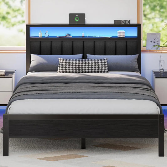Queen Size Platform Bed Frame