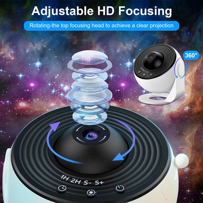 Planetarium Galaxy Star Projector for Bedroom,